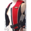 Neopren Weste JOBE, rot -schwarz, Größe small